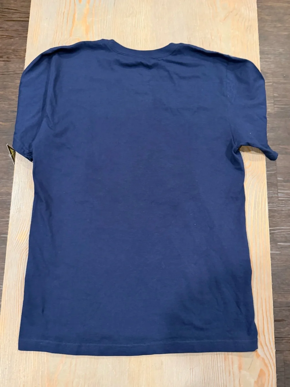 Nike Navy Short-Sleeve Graphic Tee “My Dreams End Yours”